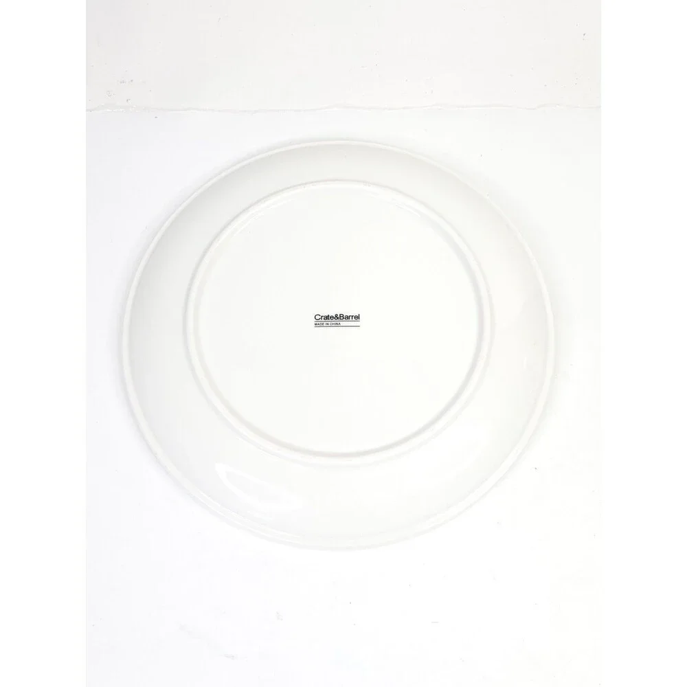 Crate And Barrel Plates Staxx 3 Piece Set